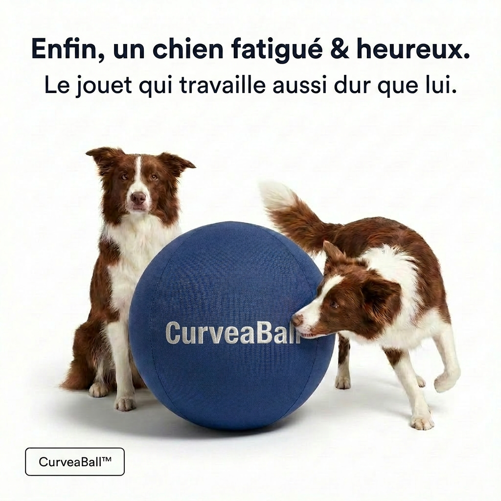 Curvea Dog Ball