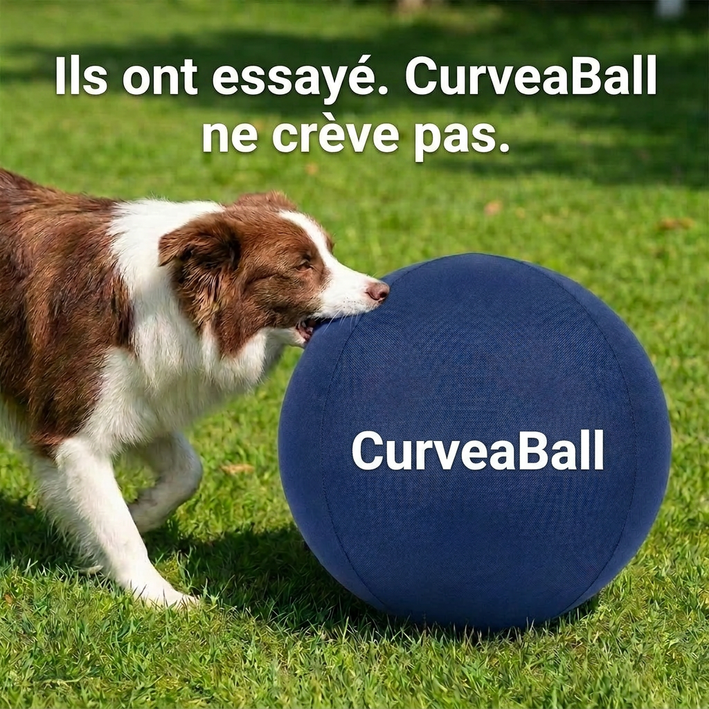 Curvea Dog Ball