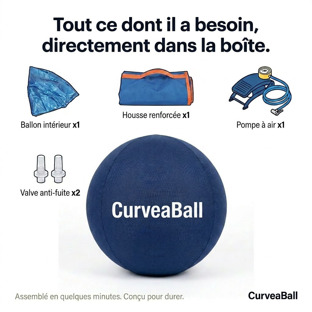 Curvea Dog Ball