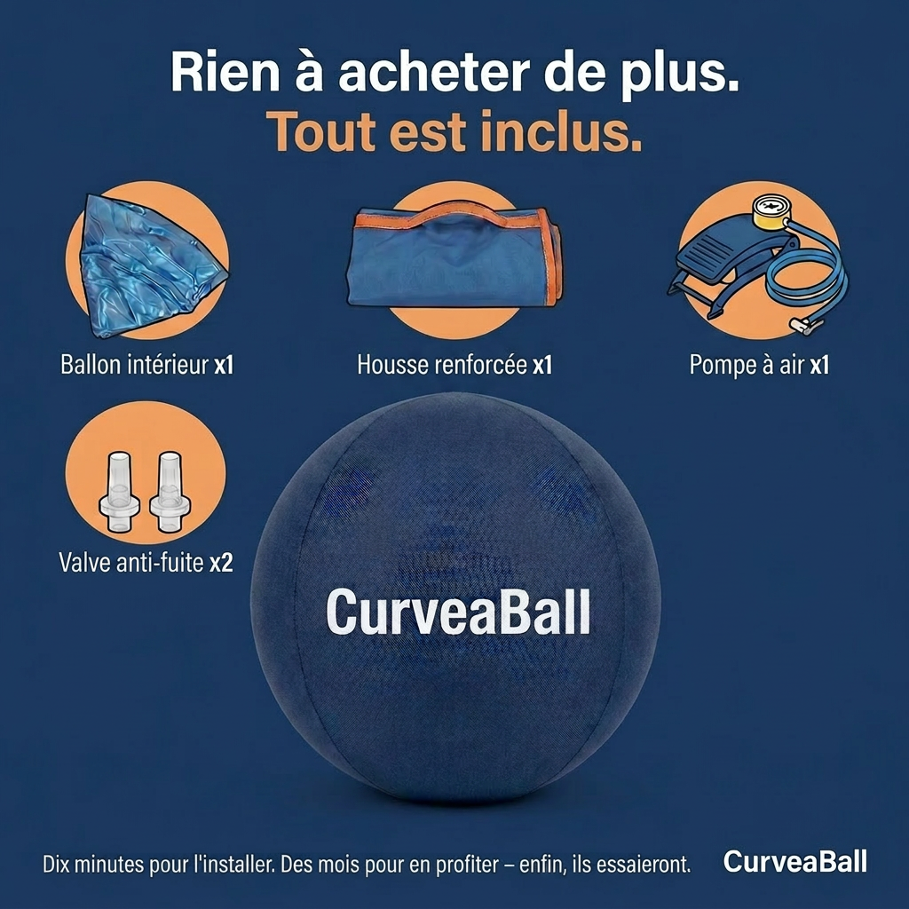CurveaBall - Balle Interactive Ultra-Résistante