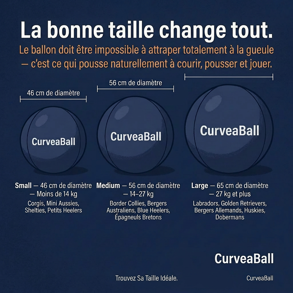 CurveaBall - Balle Interactive Ultra-Résistante