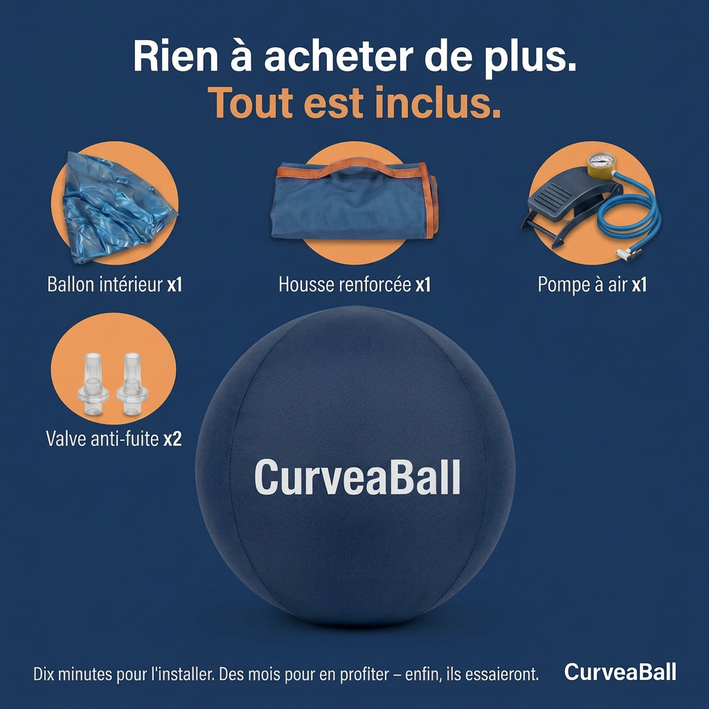 CurveaBall - Balle Interactive Ultra-Résistante