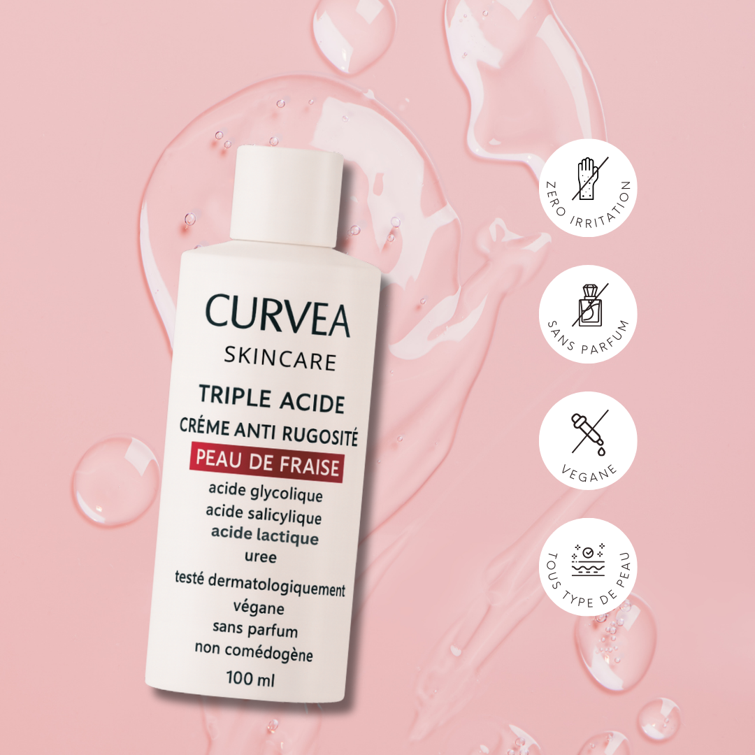 CURVEA | Triple Acide | Peau Lisse et Confiance retrouvée