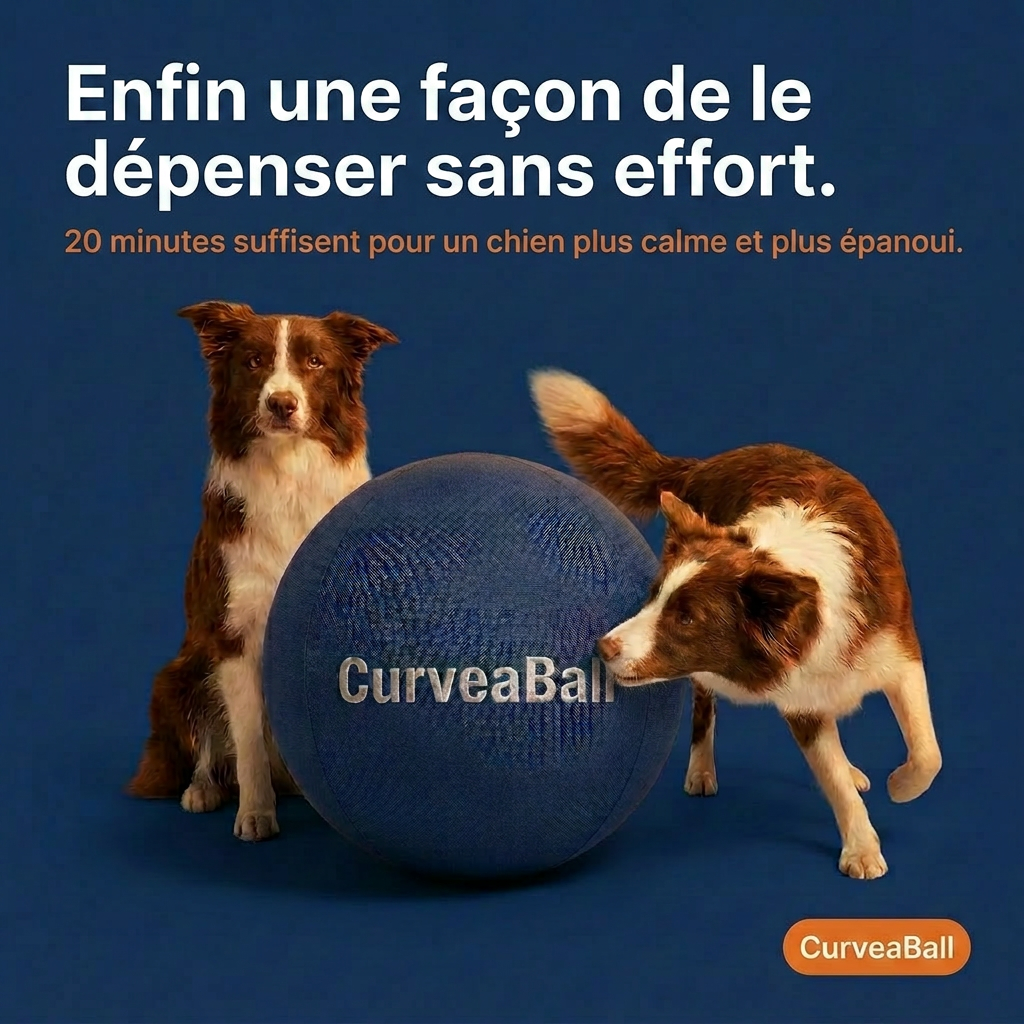 CurveaBall - Balle Interactive Ultra-Résistante
